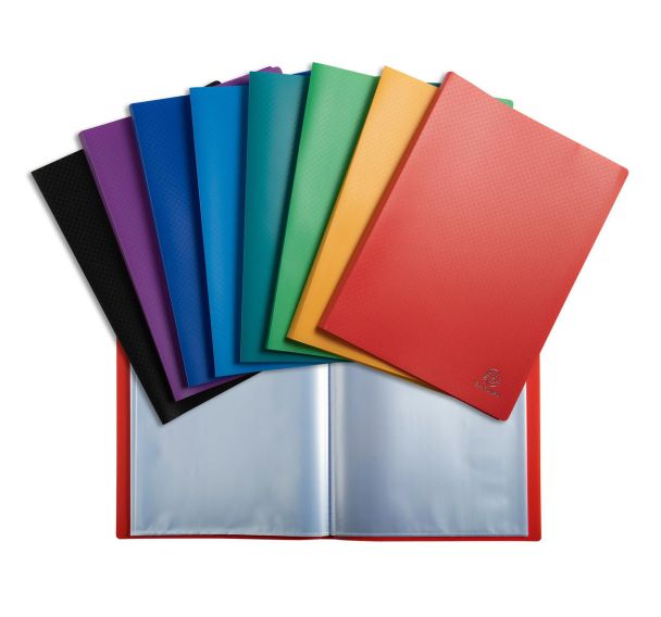 Reliure plastique 40 volets transparents