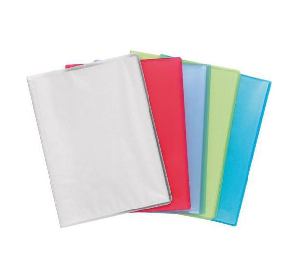 Reliure plastique 80 volets transparents 50 microns