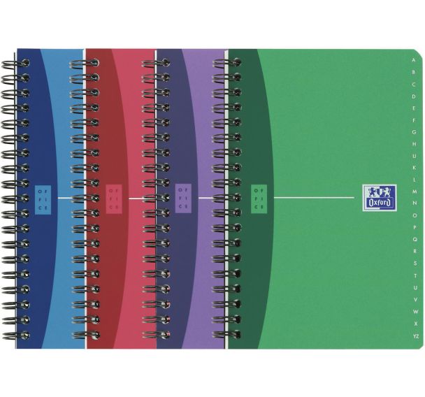 Répertoire office spirale 11x17 180 pages 90g ligné 6mm