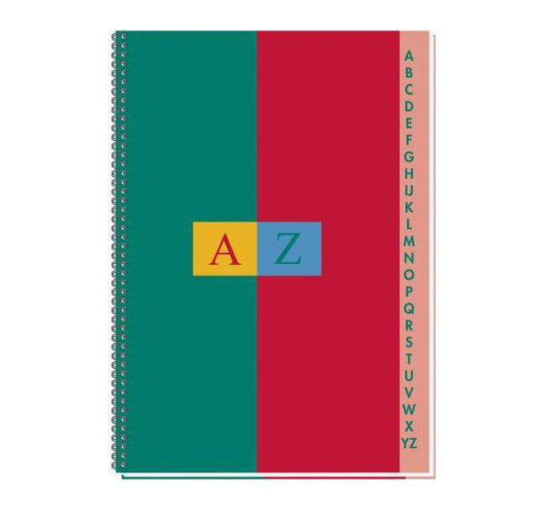 Répertoire reliure hélicoïdale 180 pages A4 70g 5x5