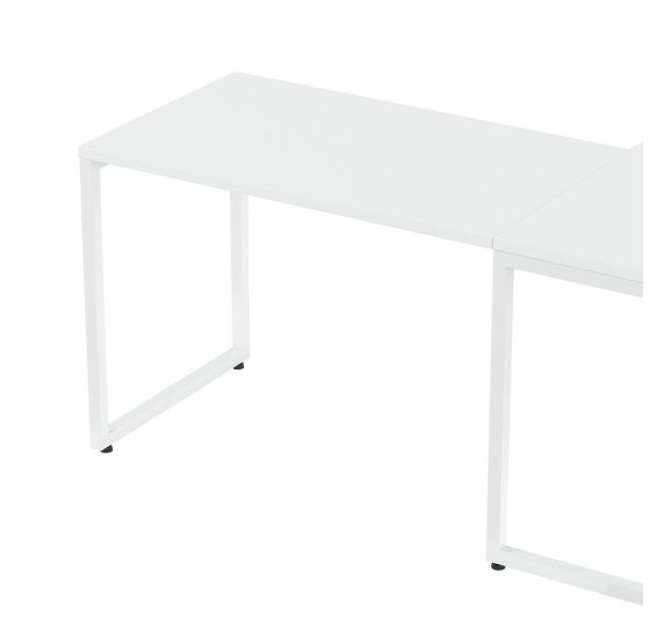 Retour de bureau Kad rectangulaire pied cadre- MBA