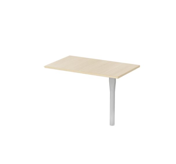 Retour de bureau rectangulaire Noga 80 x 60 cm - MBA