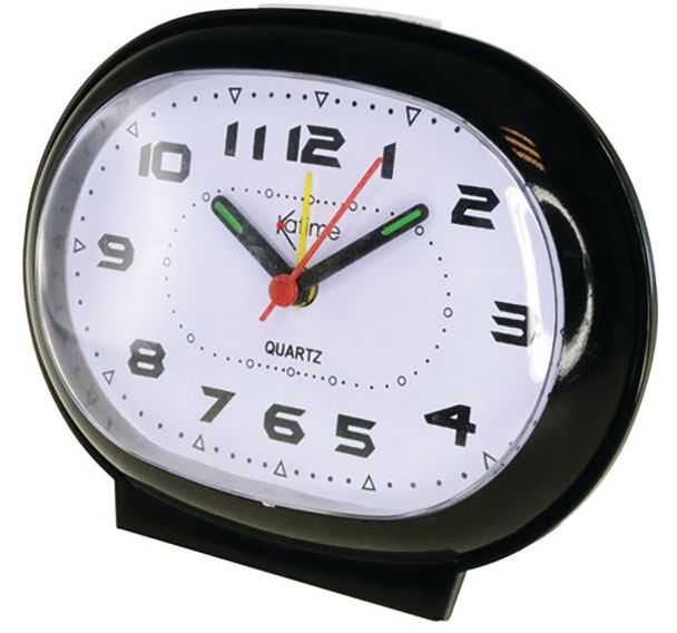 Réveil grand modèle avec lumière