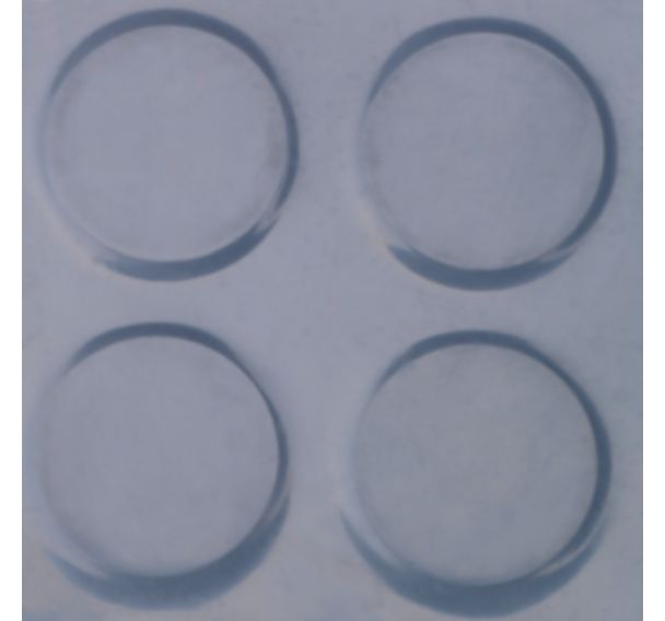 Revêtement de sol Dots 'n' Roll™ - L 100 - Gris - Notrax