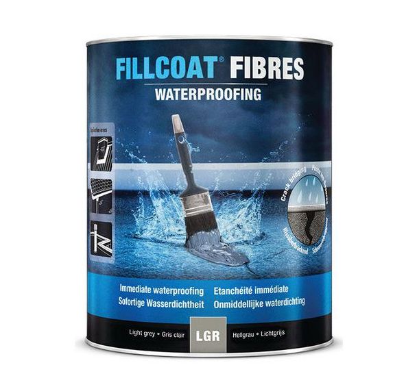 Fibres revêtement Fillcoat® étanche élastique renforcé - Rust Oleum