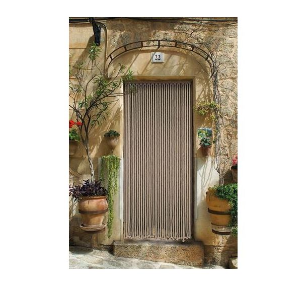 Rideau portière en corde de coton tressé - 90x200cm - Morel