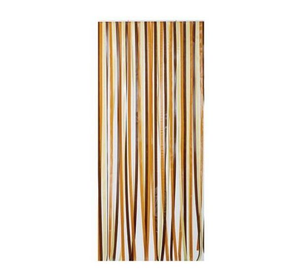 Rideau portière polyethylene Antilles Brun - Morel