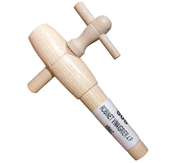 Robinet bois vinaigrier n4