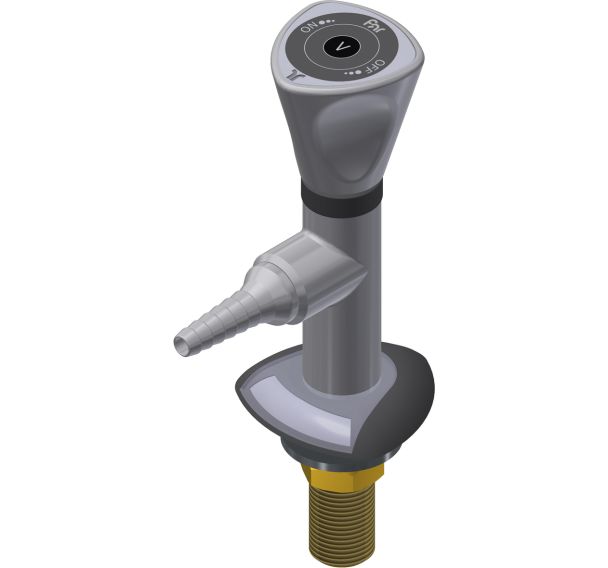 Robinet de vide 1 voie sur table