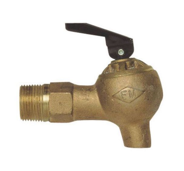 Robinet sécurité fonte 3/4''