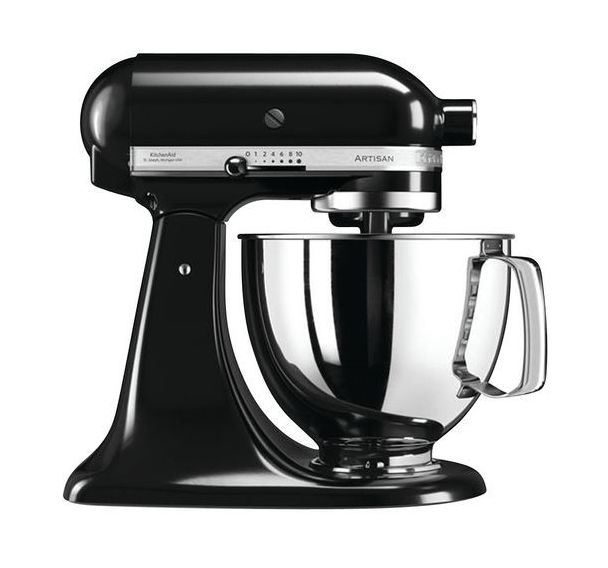 Robot Pâtissier KITCHENAID - 5KSM125EOB - 4.8 L-Batteur noir