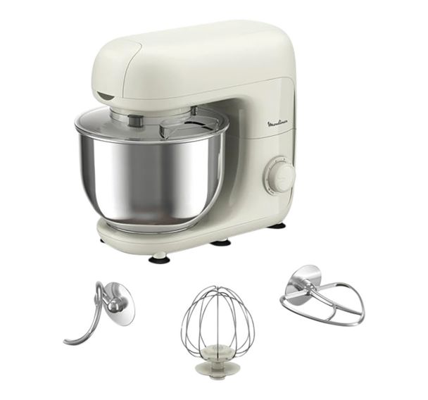 Robot pâtissier 4.8 L - Bake Essential - QA160110 - Capacité 4,8 L - Moulinex