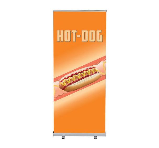 Roll-Banner Budget 85-200 Ensemble Complet Hot-dog