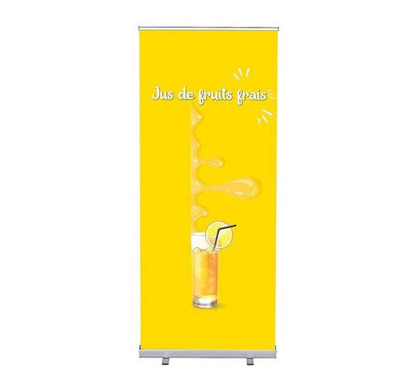 Roll-Banner Budget 85-200 Ensemble Complet Jus Frais