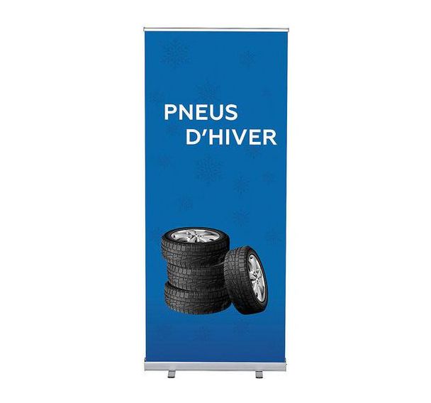Roll-Banner Budget 85-200 Ensemble Complet Pneus D'hiver