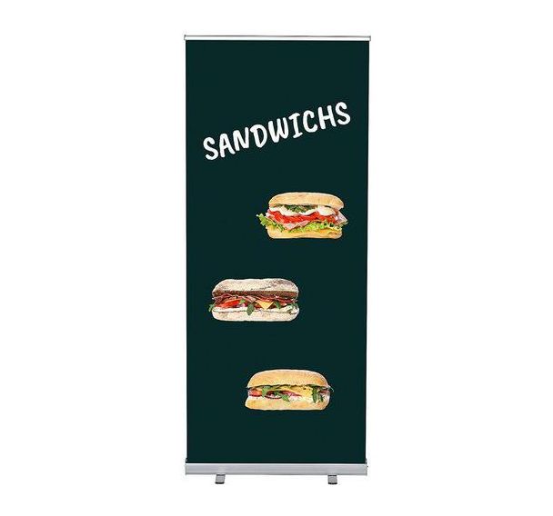 Roll-Banner Budget 85-200 Ensemble Complet Sandwich