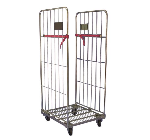 Roll-conteneur 20100 - Base acier zingué - Force 400 kg