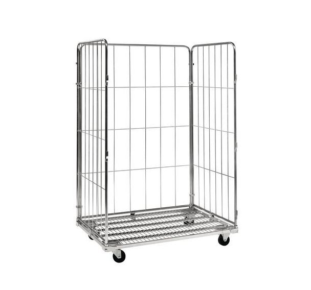 Roll-conteneur 3 côtés - Capacité 400kg