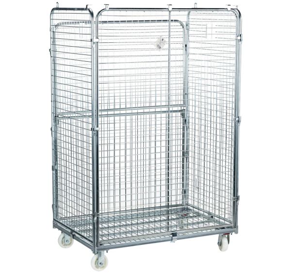 Roll-conteneur 3 côtés - ouverture frontale