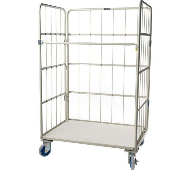 Roll-conteneur emboîtable - base acier- Force 500 kg