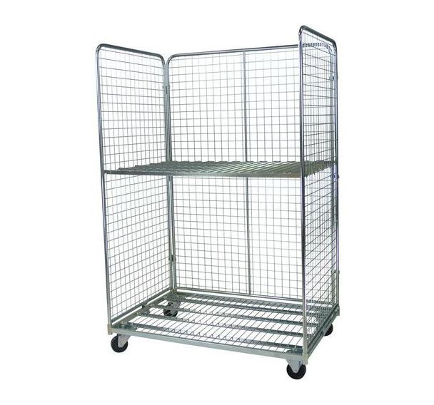 Roll conteneur Maxi 3 côtés en maille - 1 tabl 720x800x1800