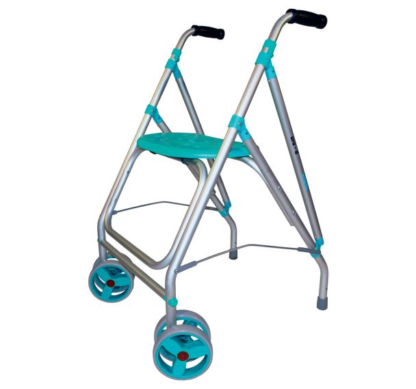 Rollator 2 roues ARA-D turquoise