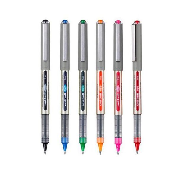 Roller encre liquide EYE pointe moyenne 0.7 mm - Uni-Ball