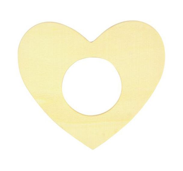 Ronds serviette forme cœur x12