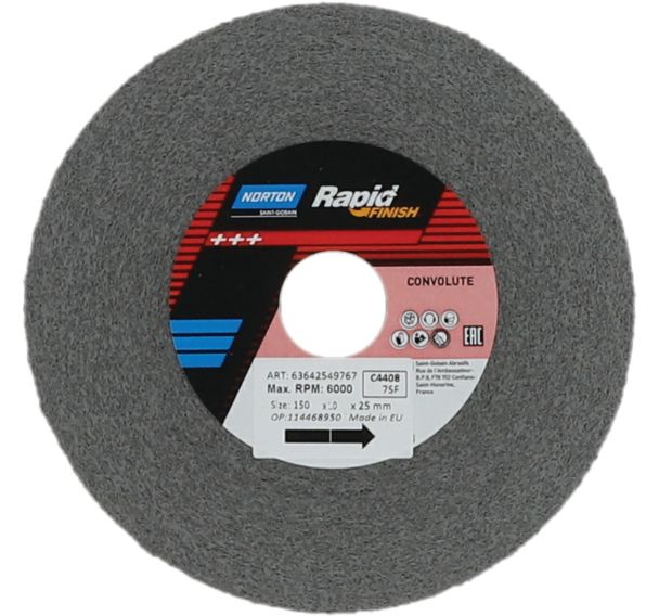 Roue convolute Rapid Finish long life - Norton