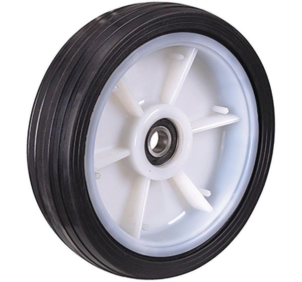 Roue en caoutchouc plein 260 x 65 mm, noir
