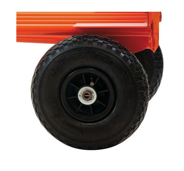 Roue gonflable pour diable