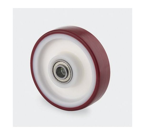 Roue polyamide fixe - F:140 à 1000 Kgs - Série 3470 - TENTE