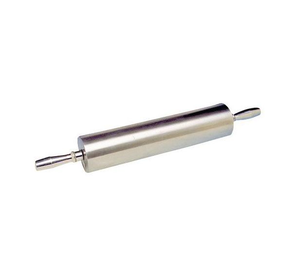 Rouleau à patisserie aluminium à poignées