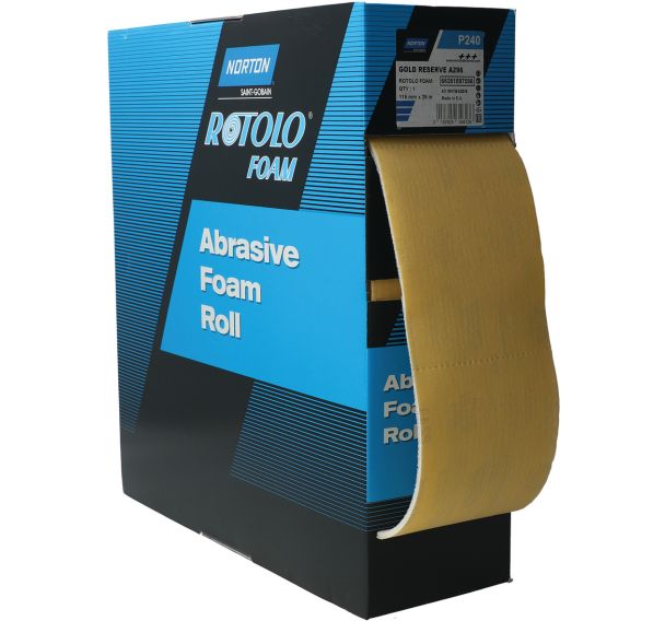 Rouleau abrasif mousse Gold Reserve A296 - Norton
