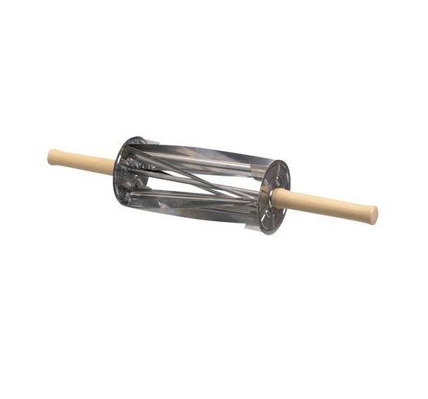 Rouleau coupe-croissants inox