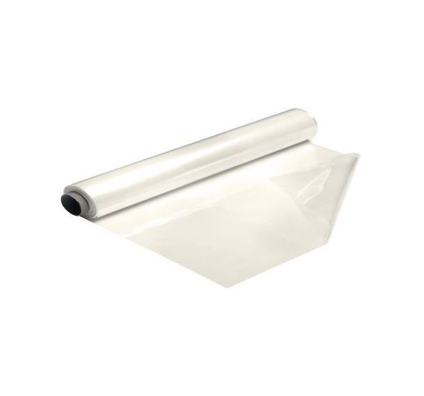 Rouleau couvre livre lisse transparent non adhésif 5X0,70m