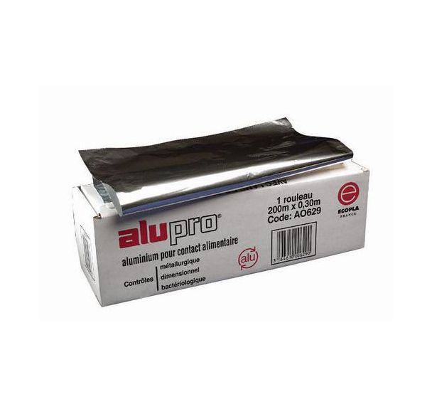 Rouleau d'aluminium en boîte distributrice_Matfer