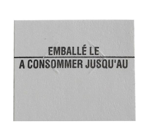 Rouleau de 1750 étiquettes pré-imprimées - Lot de 8