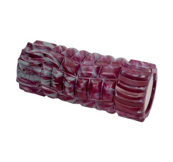 Rouleau de massage avec picots OKO - rouge