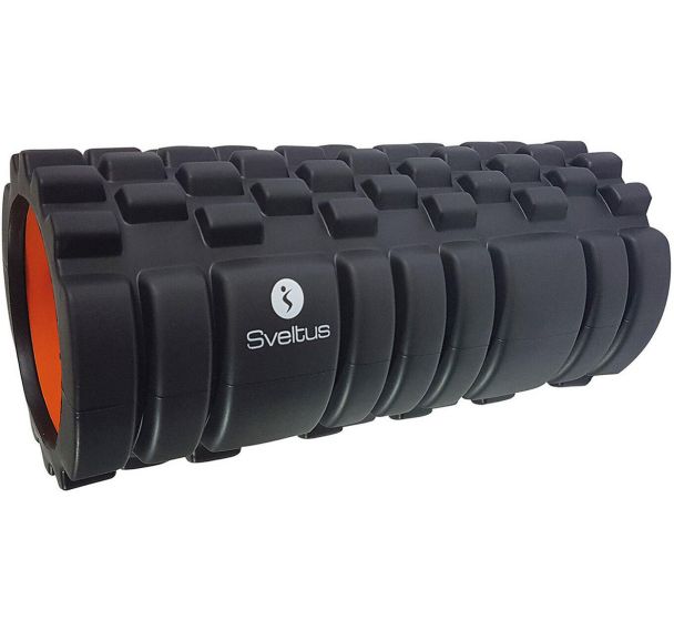 Rouleau de massage noir Sveltus