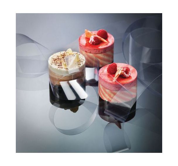 Rouleau de ruban pâtissier - 100 m - Lot de 100 - Matfer Flo