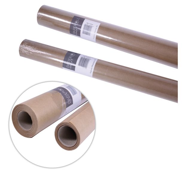 Rouleau kraft - 25 m x 1 m - 64 g - brun