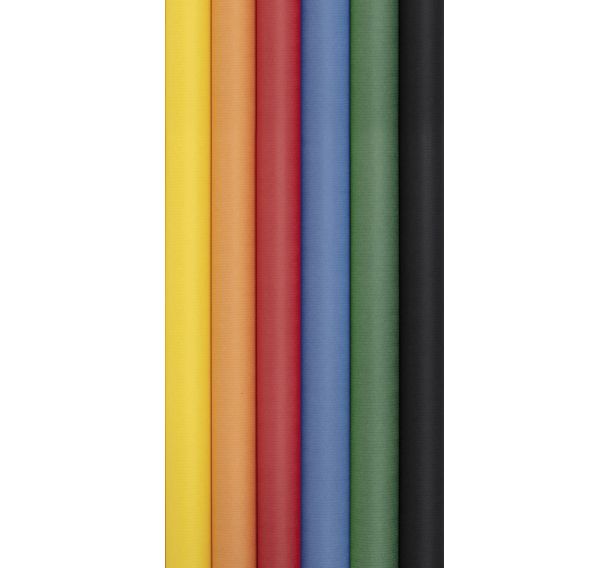 Rouleau kraft couleur - 10 x 0,70 m, 65 g - Colorosa