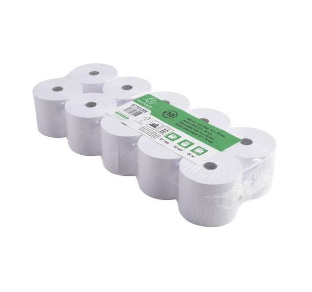 Rouleau papier machine à calculer 57 mm Ø 70 mm - Exacompta