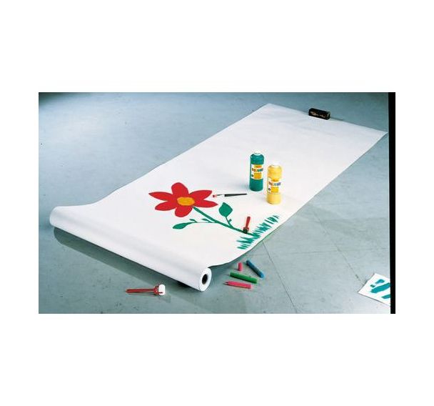 Rouleau papier spécial fresque 50 m x 1 m 120g