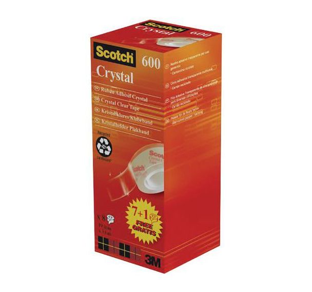 Rouleaux Scotch Crystal (lot de 8)