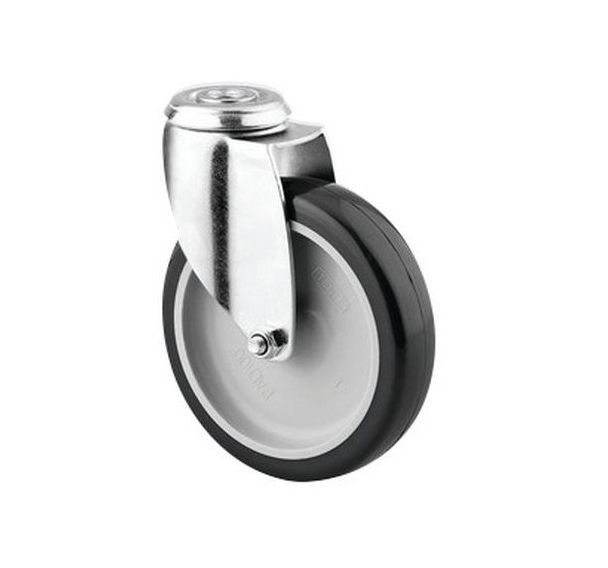 Roulette à oeil Combi-Tube - Force 70 kg - Pivotante