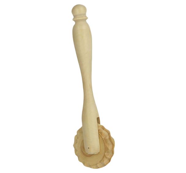 Roulette à pâte 12 cm en buis