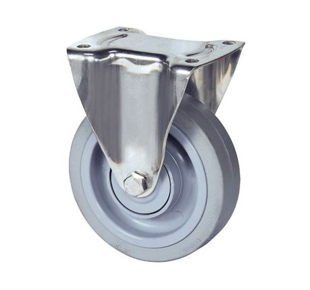 Roulette acier fixe - F:320 kgs - Série 8470 - TENTE