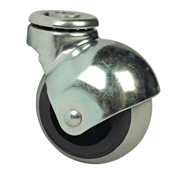 Roulette ''boule'' - Force 20 à 25 kg - Fixation à œil